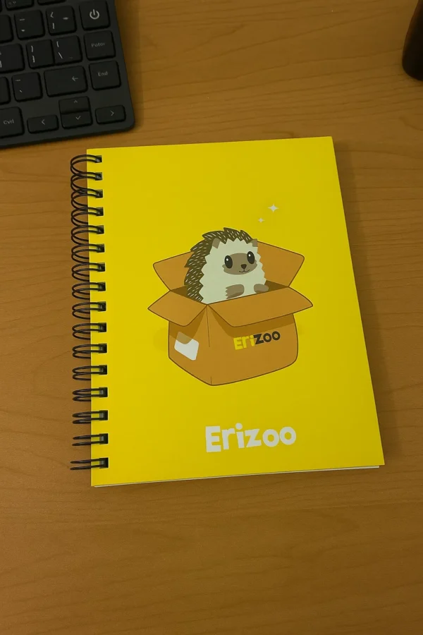 Libreta oficial (pasta dura) Eri-Cajita - Imagen 2